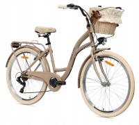 Женский городской велосипед Goetze 26 легкая дамская корзина SHIMANO