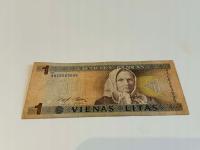 1 lit/litas Litwa 1994 stan F+