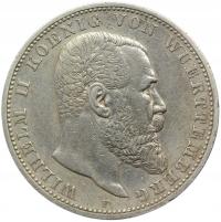 5 MAREK KAISERREICH WIRTEMBERGIA 1903 WILHELM STAN