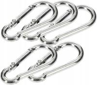 KARABIŃCZYK STRAŻACKI 40 KARABINEK HAK LIN 5 SZT