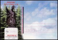 Polska 2013 KP ** Jan Paweł II Papież Pomnik Montreal Kanada K744