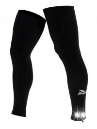 Nogawki rowerowe Rogelli Lycra czarne XS/S