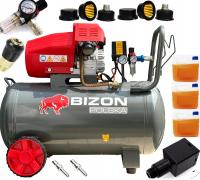 Масляный компрессор Bizon Польша ZBV10048 Bizon Poilska 100 л 12 бар