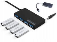 Концентратор адаптер USB адаптер 4в1 4xusb 3,0 порт сплиттер сплиттер