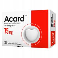 ACARD 75 мг антикоагулянт 30 таблеток