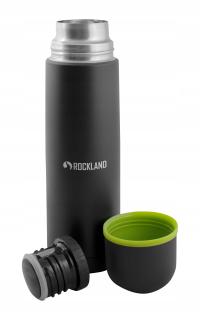 Термос Rockland HELIOS 0,5 л черный стальной вакуумный напиток