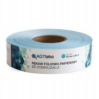 Rękaw papierowo-foliowy do sterylizacji 5,5 cm x 200 m AQTlabo