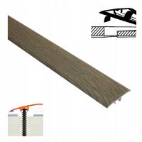 Listwa Progowa Samoprzylepna 30mm 93cm – Profil Aluminiowy Dąb Sandstone