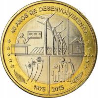 CABO VERDE 250 escudos 2015r bimetal