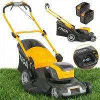 Kosiarka Akumulatorowa z Napędem Stiga 48cm 70L 4w1 2x Akumulator 4Ah 48V
