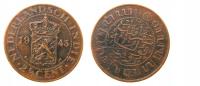 8371 Голландская Ост-Индия 2 1/2 цента 1945