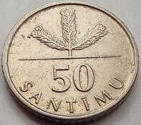 3767 - Łotwa 50 santimów, 2009