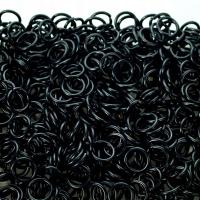 Kółka stalowe ø 6,5 mm 1 kg (2600 szt) czarne