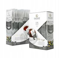 Чай черный листовой Эрл серый масло бергамота Делюкс Пальмира 15 пакетиков