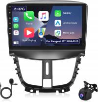 Radio Samochodowe Android Do Peugeot 207 2009-2013 Carplay