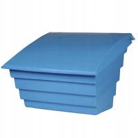 POJEMNIK ZBIORNIK NA PIASEK SÓL SORBENT 70L SKRZYNIA DROGOWA NIEBIESKI