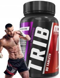 TRIBULUS booster testosteronu LIBIDO 95% saponin MOC Muscle Care Trib 90tab