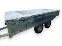 Плоский брезент для прицепа Заслав HL300 серый