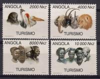 Angola 1994 Mi 969-972 Czyste **