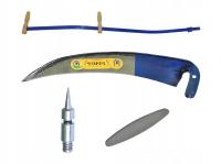 Zestaw: Kosa 7, kosisko met, babka, osełka 15mm