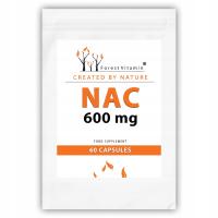 NAC N-ацетил L-цистеин 600MG удаляет токсины 60KAPS