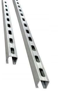 Profil perforowany montażowy FT 30/30 1 mb nośny szyna uchwyt ceownik