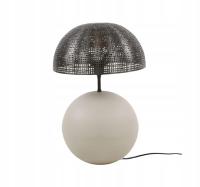 LAMPA STOŁOWA KALITA 57 CM SZARA