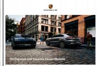 Porsche Cayenne prospekt model 2021 twarda opr