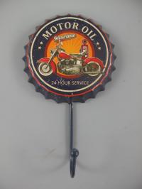 Plakat metalowy wieszak KAPSEL Motor Oil