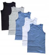 PRIMARK chłopięce podkoszulki MIX 5-pak 110cm 4-5l