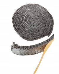Каминный уплотнительный шнур для печи самоклеящийся термостойкий 10 мм
