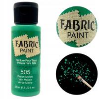 Краска для одежды из светлых и темных тканей зеленый Aureuo 59ml Зеленый Зеленый