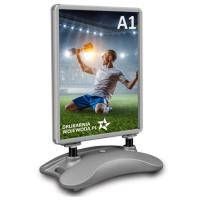 POTYKACZ ZEWNĘTRZNY A1 WATERBASE OWZ FOLIA PLAKAT KIWAK REKLAMA NA CHODNIK