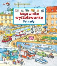 Duża kartonowa książka Moja wielka wyszukiwanka POJAZDY