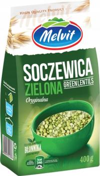 Melvit Soczewica zielona 400 g