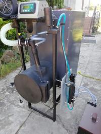 Nagrzewnica piec multiolejowy (oleje używane) z płaszczem wodnym