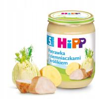 HiPP Potrawka z ziemniaczkami i królikiem, 190g