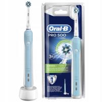 Szczoteczka Elektryczna dla Dorosłych Oral-B Pro 500 Cross Action Blue