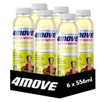 4move Лайм ароматизированная витаминная вода с добавлением магния 556ml x 6pcs