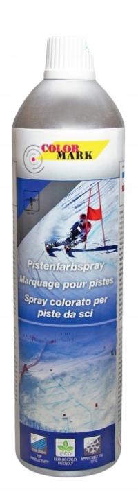 MOTIP SPRAY FARBA DO ZNAKOWANIA ŚNIEGU STOKÓW NARCIARSKICH CZERWONY 750ML