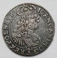 2422. Jan II Kazimierz, Szóstak Bydgoszcz 1667 TLB