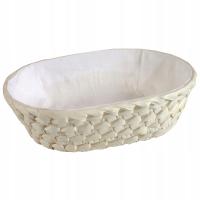 68090 Koszyk pleciony z liści palmowych Domotti Palma 25 x 18 cm