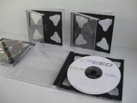 2 × cdx2 стандартные коробки для дисков черный 10шт