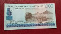 1000 FRANKÓW RWANDA 1988 st. UNC