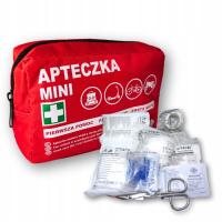 Mini apteczka SASZETKA rowerowa motocyklowa DIN13167 + ustnik