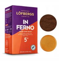 Lofbergs Inferno kawa mielona mocno palona 450g