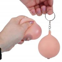 GNIOTEK ANTYSTRESOWY CYCEK PIERŚ NA KAWALERSKI BRELOK DO ŚCISKANIA PREZENT