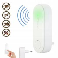 ULTRADŹWIĘKOWY ODSTRASZACZ GRYZONI MYSZY OWADÓW Mrówek Karaluchów Sieciowy