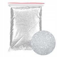 Блеск сыпучий Серебряный тонкий 1 кг для краски стены затирки декоративные DIY