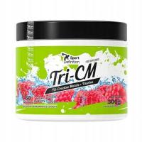 SPORT DEFINITION Jabłczan Tri Kreatyny – TRI-CM 300g MALINA OUTLET